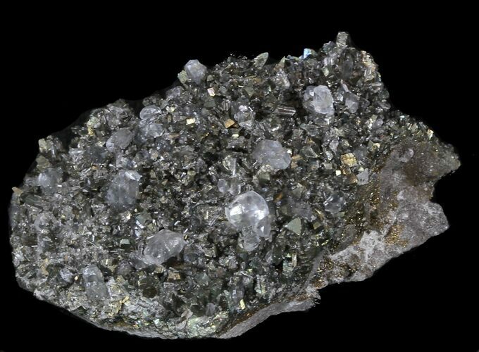 Chalcopyrite & Calcite Specimen - Missouri #35109